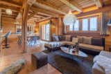 Alpes D'Huez Location Chalet Luxe Arbraki Séjour 