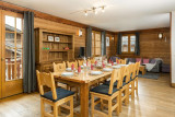 Alpe D'Huez Location Chalet Luxe Coccolite Salle A Manger 