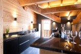 Alpe d'Huez Location Chalet Luxe Novableu Cuisine