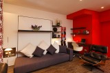 Annecy Location Appartement Luxe Dans Maison Pierre De Feu Salon