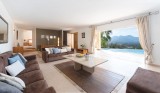 Calvi Luxury Rental Villa Diademe Royal Living Area