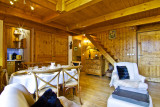 Chamonix Location Appartement Luxe Colemanite Salon 3