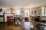 Chamonix Location Appartement Dans Chalet Luxe Malysse Salon 2