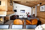 Chamonix Location Chalet Luxe Coracite Salon