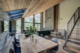 Chamonix Luxury Rental Chalet Coradi Dining Room 4