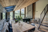 Chamonix Location Chalet Luxe Coradi Salle A Manger