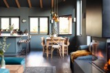 Chamonix Luxury Rental Chalet Coradu Dining Room