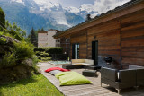 Chamonix Location Chalet Luxe Coratice Jardin 