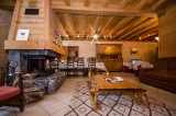 Chamonix Luxury Rental Chalet Corundite Linving Area