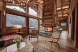 Chamonix Luxury Rental Chalet Courose Living Room 3