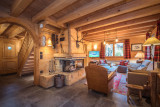 Chamonix Location Chalet Luxe Creolite Salon 1