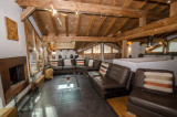 Chamonix Location Chalet Luxe Crister Séjour 1