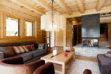 Chamonix Location Chalet Luxe Cristobal Salon 5