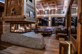 Chamonix Location Chalet Luxe Palambro Séjour 