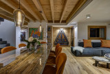 Chamonix Location Chalet Luxe Pimaso Salle A Manger