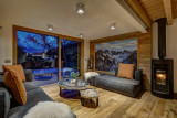 Chamonix Location Chalet Luxe Pimaso Salon