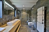 Chamonix Mont Blanc Rental Chalet Luxury Paradamyte Bathroom 1