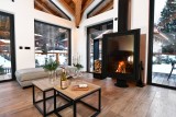Chamonix Mont Blanc Rental Chalet Luxury Paradamyte Living Room 1