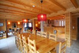 Chatel Luxury Rental Chalet Chalcophanite Dining Area