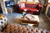 Chatel Luxury Rental Chalet Chalcori Living Area