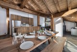 Courchevel 1300 Location Appartement Luxe Tilanche Salle A Manger 3