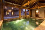 Courchevel 1300 Location Chalet Luxe Maricite Piscine 2