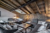 Courchevel 1300 Luxury Rental Chalet Noubate Living Room 2