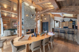 Courchevel 1300 Location Chalet Luxe Talate Salle A Manger 