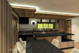 Courchevel 1300 Location Chalet Luxe Tilettes Salle A Manger 