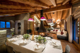 Courchevel 1300 Location Chalet Luxe Tilute Séjour 