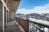 Courchevel 1550 Luxury Rental Appartment Telemite Balcony