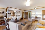 Courchevel 1550 Luxury Rental Appartment Telokia Living Room 3