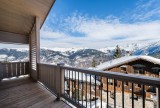 Courchevel 1550 Luxury Rental Appartment Telomite Balcony 2