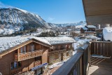 Courchevel 1550 Luxury Rental Appartment Telumite Balcony