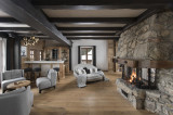 Courchevel 1550 Location Chalet Luxe Autunite Séjour 