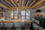 Courchevel 1550 Location Chalet Luxe Coupro Séjour