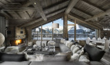 Courchevel 1550 Location Chalet Luxe Crookesite Salon