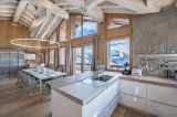 Courchevel 1550 Luxury Rental Chalet Niubite Kitchen