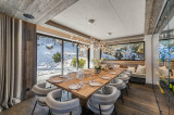 Courchevel 1550 Location Chalet Luxe Niulie Salle A Manger