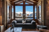 Courchevel 1550 Luxury Rental Chalet Niuréole Living Room 2