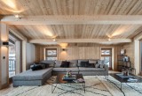 Courchevel 1550 Luxury Rental Chalet Niurer Living Room 2