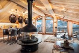 Courchevel 1550 Luxury Rental Chalet Niuron Living Room 3