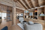 Courchevel 1550 Location Chalet Luxe Nuummite Séjour