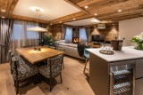 Courchevel 1650 Luxury Rental Appartment Aurilite Dining Room