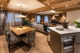 Courchevel 1650 Location Appartement Luxe Aurilite  Salle A Manger