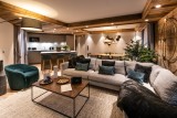 Courchevel 1650 Luxury Rental Appartment Aurilite Living Room