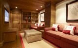 Courchevel 1650 Location Chalet Luxe Bagrationite Coin Tv
