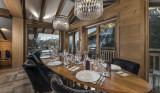 Courchevel 1650 Location Chalet Luxe Bagrationite Salle A Manger 