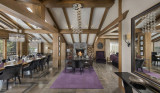 Courchevel 1650 Location Chalet Luxe Bagrationite Séjour 