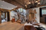 Courchevel 1650 Location Chalet Luxe Courbou Entrer